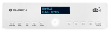 BLUETOOTH FM DAB+ GoGEN кухонное радио под шкафом
