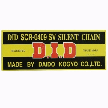 ŁAŃCUCH ROZRZĄDU MOTO DID SCR0409SV (ZAKUTY) DIDSCR0409SV-118