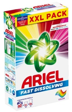 Proszek Do Prania Kolorów Ariel Fast Dissolving Color 3,3kg 60prań