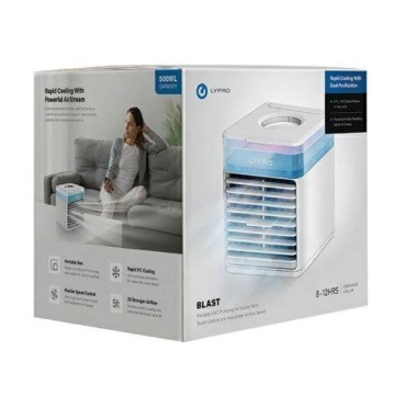 Очиститель воздуха UNIQ Lyfro Blast UV-C с функцией охлаждения - белый