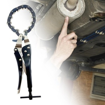 Резак для выхлопных труб 80 мм. Щипцы для колец торцевых труб.