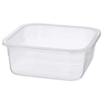 IKEA 365 POJEMNIK na żywność kwadrat/plastik 750ml