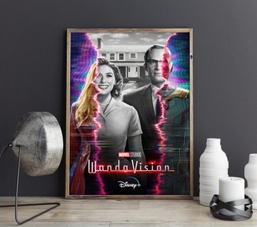 Постер ВандаВижен Ванда Вижен Марвел