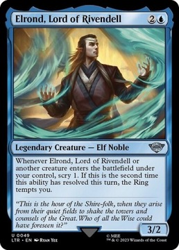 MTG LTR #49 Elrond, Lord of Rivendell