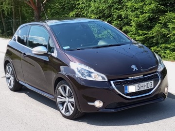 Peugeot 208 I Hatchback 3d 1.6 VTI 120KM 2014 Alu.17-Panorama-1.6 16V-Skóra, zdjęcie 1