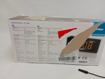 Karcher UR 1080 RADIO FM часы-радио