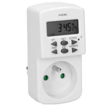 PROGRAMATOR CZASOWY TIMER WŁĄCZNIK WYŁĄCZNIK 8A