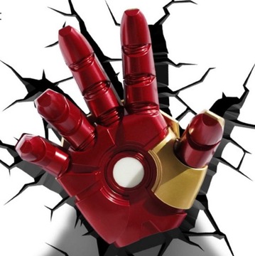 Lampka Marvel Iron Man 3D - ręka