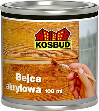 Bejca akrylowa KOSBUD 100 ml grafit