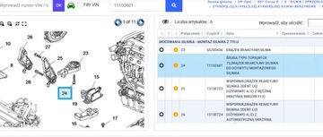 ŠROUB M12X75 DRŽÁKY MOTORU OPEL ADAM CORSA