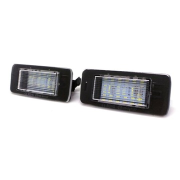 Opel Zafira C lampki rejestracji LED 2x550lm 2szt
