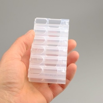 Батарейный отсек Storacell для 12 батареек АА, прозрачный