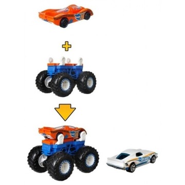 HOT WHEELS MONSTER TRUCKS MAKER HDV02 МАШИНЫ 3 В 1