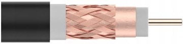 Kabel TELEVES T-100 Czarny Full Miedź 1,13mm 2155