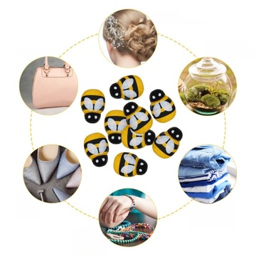 МИКРО ЛАНДШАФТНЫЕ УКРАШЕНИЯ ПЧЕЛКА 150 ШТ.