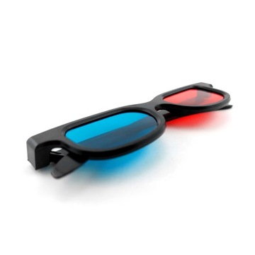 3D АНАГЛИФ-ОЧКИ 3D КРАСНЫЙ И СИНИЙ ФИЛЬТР ПЛАСТИКОВЫЙ NVIDIA