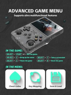 DATA FROG R36S Ретро портативная игровая консоль Linux System 3,5 дюйма