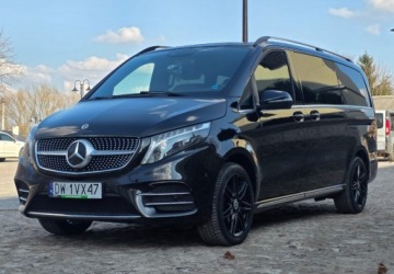 Mercedes Klasa V W447 Długi Facelifting 2.0 250d 190KM 2023 Mercedes-Benz Klasa V 4- MaticSalon PLBezwypadkowyAMGElektryczne drzwiGwar, zdjęcie 4