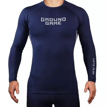 Rashguard Athletic Skin Navy długi rękaw XS