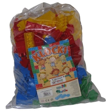 KLOCKI MACYSZYN - TOYS 300 elementów w worku