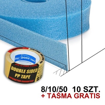 TAŚMA BRZEGOWA 8/10/500mb + TAŚMA DPP GRATIS
