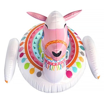 НАДУВАННЫЙ ПЛЯЖНЫЙ МАТРАС ДЛЯ КУПАНИЯ АЛЬПАКА 110х100 СМ