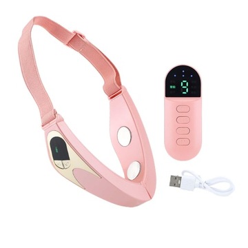 Masażer wibracyjny Face Lift Device do twarzy w kolorze różowym