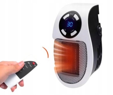 GRZEJNIK ELEKTRYCZNY FARELKA OGRZEWACZ HANDY HEATER 500W MINI + PILOT