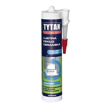 Klej do luster TYTAN beżowy 290ml montażowy