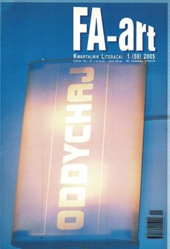 FA-art Kwartalnik Literacki nr 1/2005