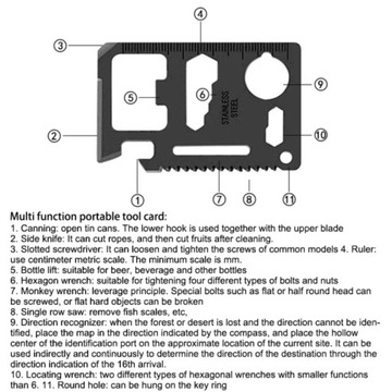 Перчатки из ПВХ, наружные аварийные принадлежности, многофункциональные средства выживания в первую очередь