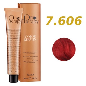 FANOLA ORO THERAPY 100ml farba do włosów nr 7.606