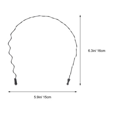 ОБРУЧКИ ДЛЯ ВОЛОС С ВОЛНАМИ ЖЕНСКИЕ 6 ШТ. ПРОСТАЯ УКЛАДКА