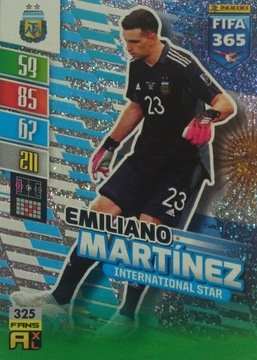 FIFA 365 2022 International Star Martínez 325 kolekcjonerska karta piłkarza