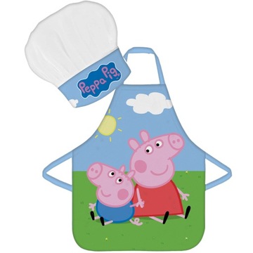 Fartuszek dla dziecka ochronny Peppa i George