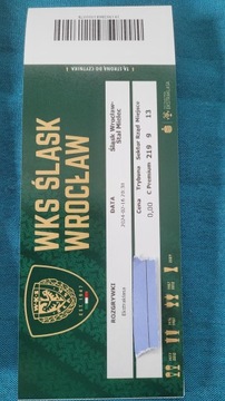 Bilet Śląsk Wrocław - Stal Mielec