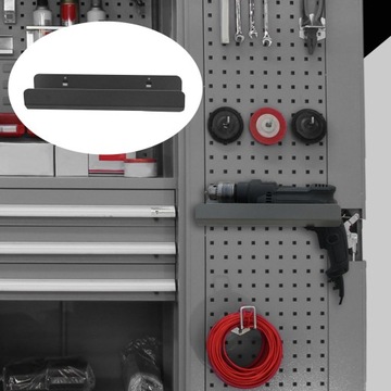 Устройства для крепления ручных сверл, вешалка для инструментов