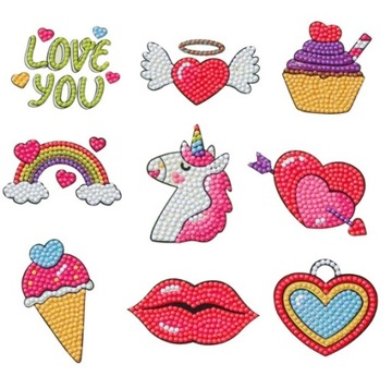 ДНЕВНИК ЕДИНОРОГА + ШАРИКОВАЯ РУЧКА С АЛМАЗНОЙ ВЫШИВКОЙ