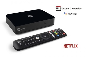 SMART BOX Android 12 UP T2 4K TELE System Netflix dekoder DVB-T2