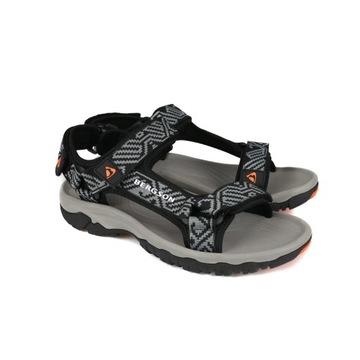 SANDAŁY TREKKINGOWE MĘSKIE LURIO Charcoal/Black rozmiar 43