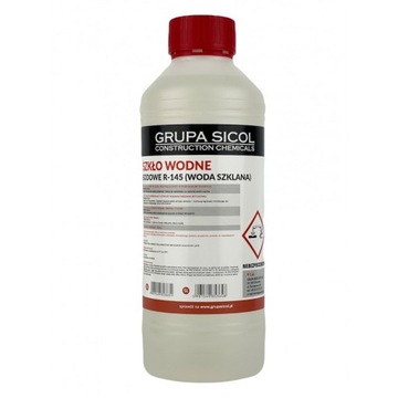 SZKŁO WODNE Sodowe R-145 (woda szklana) 1L
