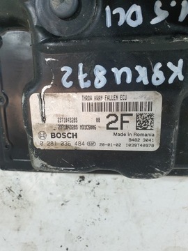JEDNOTKA ŘÍZENÍ MOTORU 237104328S RENAULT NISSAN DACIA 1.5 DCI