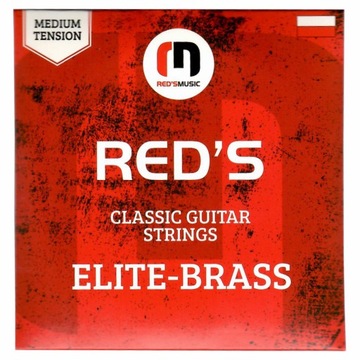 Struny do gitary klasycznej Elite Brass 28-44