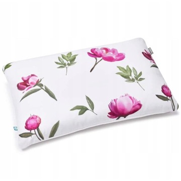 POSZEWKA NA PODUSZKĘ 50X60CM PEONIE BAWEŁNA RÓŻNE KOLORY - MUMLA