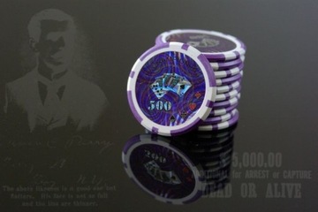 НАБОР ДЛЯ ПОКЕРА OCEAN BLACK EDITION, 500 ФИШЕК