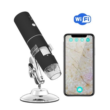 MIKROSKOP CYFROWY INSKAM 303 USB 1080p 2MP LED 1000x ANDROID IOS APP WIFI
