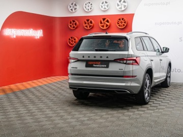 Skoda Kodiaq I SUV 2.0 TDI SCR 200KM 2021 SKODA Kodiaq 2.0 TDI 4x4 Sportline DSG Suv 200KM 2021, zdjęcie 5