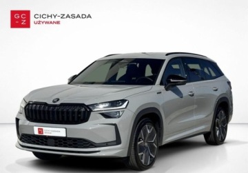 Skoda Kodiaq I SUV Facelifting 1.5 TSI 150KM 2024 Skoda Kodiaq Sportline 1.5TSI mHEV 150KM DSG Gwarancja Matrix ACC Kamera A