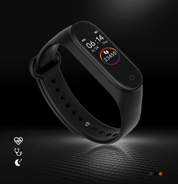 SMARTWATCH zegarek SMARTBAND Pulsometr Krokomierz