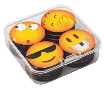 МАГНИТЫ НА ХОЛОДИЛЬНИК ЭМОЦИИ УЛЫБКИ 28 шт.